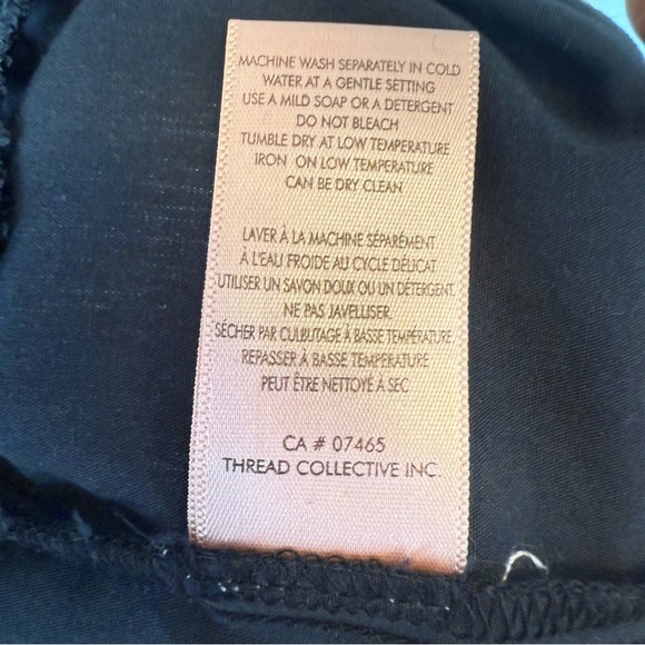 Badgley Mischka Black Crocheted Blouse - Picture 7 of 7